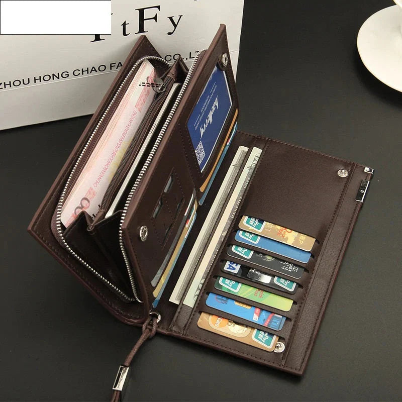 Beallerry Long Leather Wallet