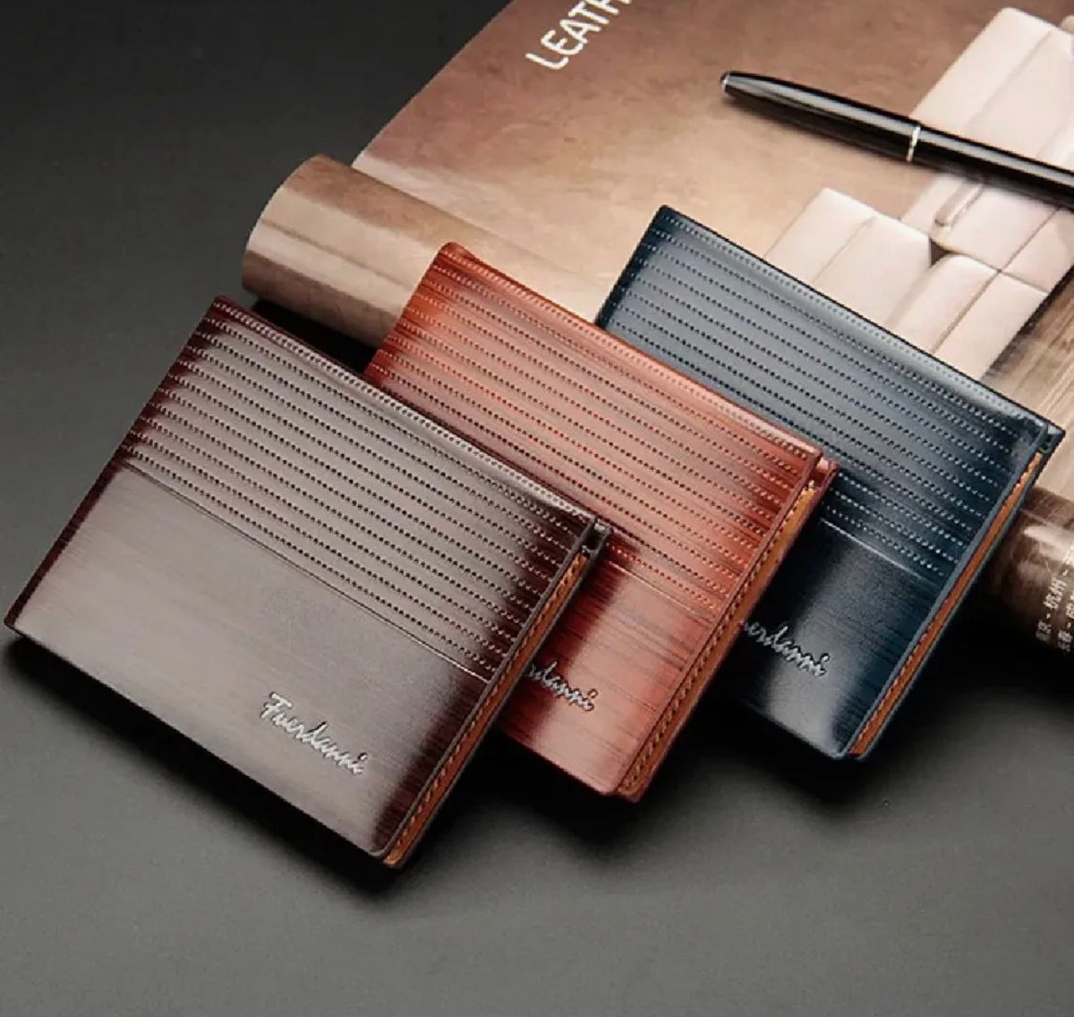 Leather Men’s Wallet – Slim & Stylish