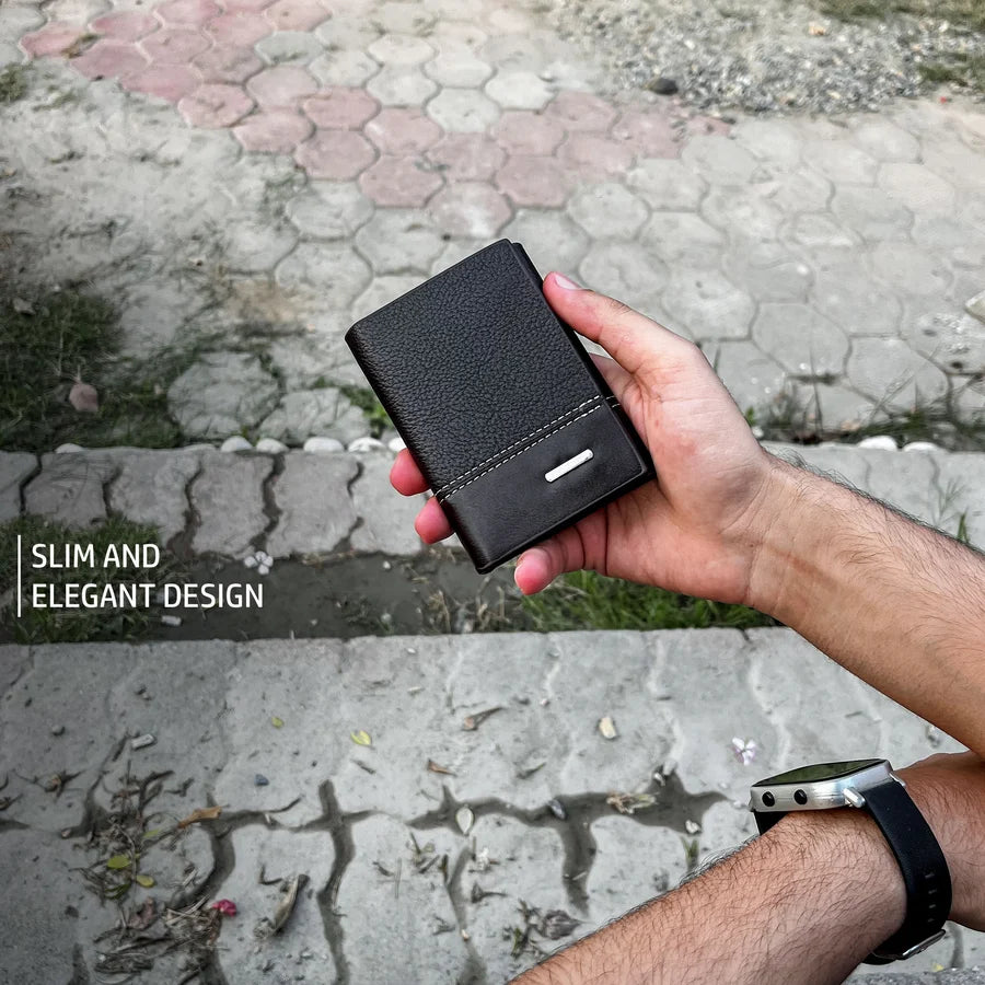 Leather Trifold Wallet