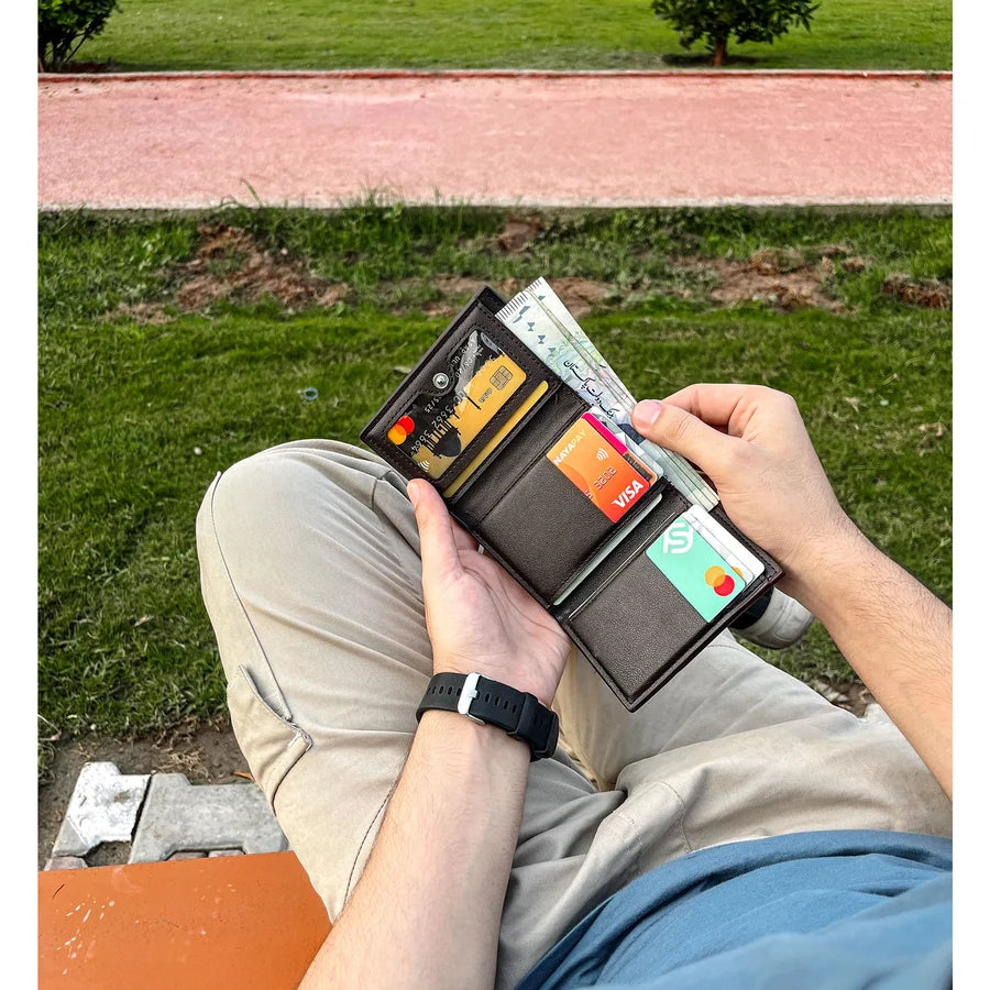 Leather Trifold Wallet