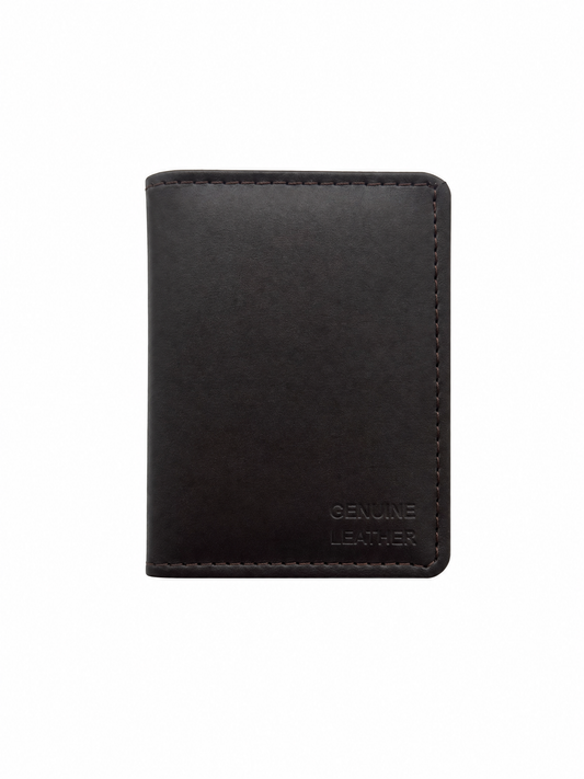 Genuine Leather Bifold Wallet for Men